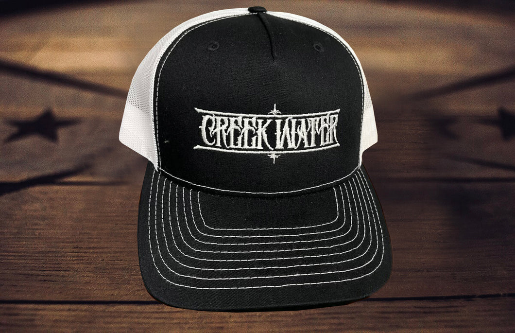 Creek Water Stitch Mesh-Back Trucker Cap